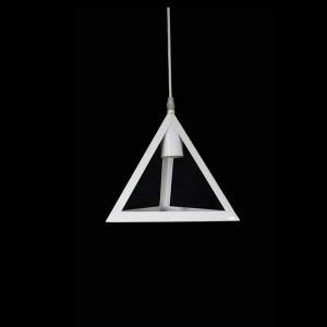 چراغ آویز مدرن ادیسونی تک شعله مدل مثلث