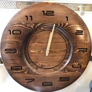 ساعت دیواری چوبی مدل ونکوور