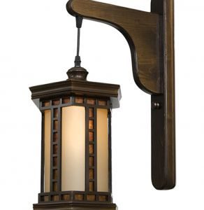 چراغ دیوارکوب چوبی مدل سپنتا